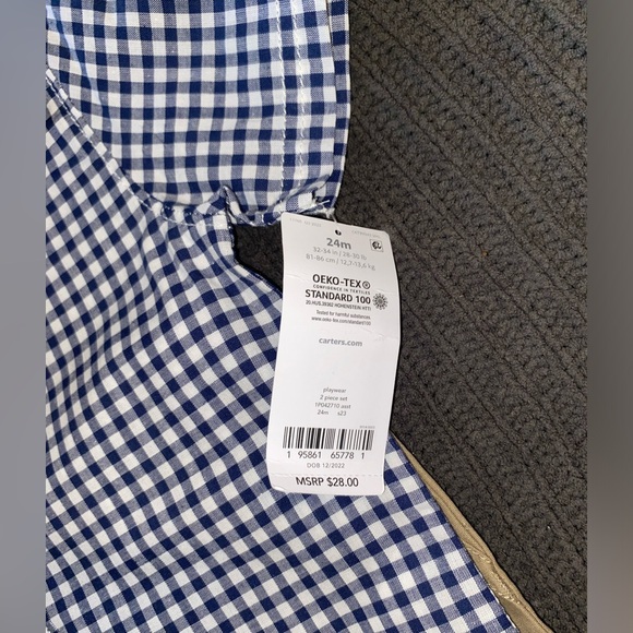 Carters Baby Boys 2 Piece Set - Picture 2 of 3